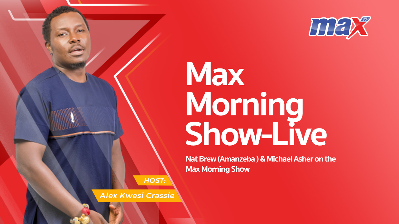 Nat Brew (Amanzeba ) & Michael Asher on the Max Morning Show